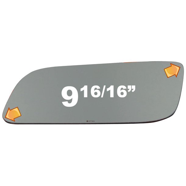 Spejlglas hjre Chevrolet truck 1992 til 2002 (VARIOUS MFR GM1323618)