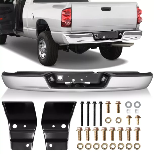Bagkofanger Dodge Ram 1500/2500/3500 2002 til 2009 (RBA-010-WH) raer bumper set
