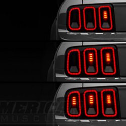 Baglygte st Ford Mustang 2005 til 2009 Raxiom Gen5 Tail Lights 