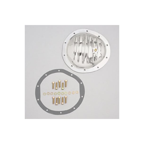 Banjodksel poleret alu til fortj GM. 10 bolt (RPC - 730507)