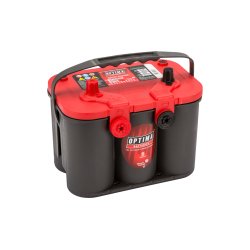 Batteri Optima Rd med koldstart 815SAE med top &amp; side poler, Optima VAOPT804250
