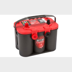 Batteri Optima R�d med koldstart 815SAE med top & side poler, Optima VAOPT804250
