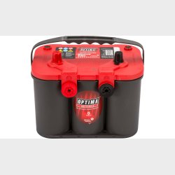 Batteri Optima R�d med koldstart 815SAE med top &amp; side poler, Optima VAOPT804250