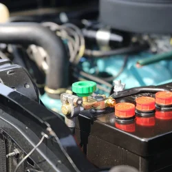 Batteri polsko &amp; samtidig str�mafbryder, god tyverisikring (Battery Terminals Quick Disconnect)