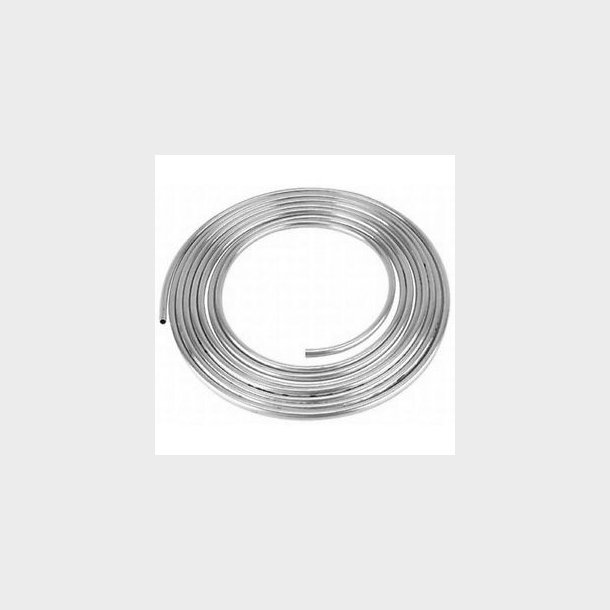 Benzinr�r st�l str. 3/8" = 9,5 mm. og l�ngde 25 fod = 7,62 m.