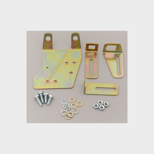 Beslag til speederkabel samt kickdown kabel til TH350, TH400, 700R4 &amp; Powerglide (Edelbrock 8036)