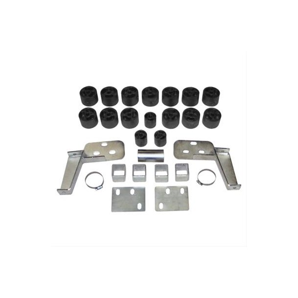 Body mount lift kit 2" til GM truck C/K 1500 &amp; 2500 fra r 1995 til 2000, Performance Body Lift Kits