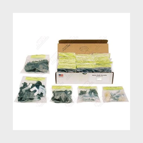 Bolt, skiver og skrues�t Camaro 1969, i alt 449 dele i s�ttet (69fb-rs c-mbk-69rs)