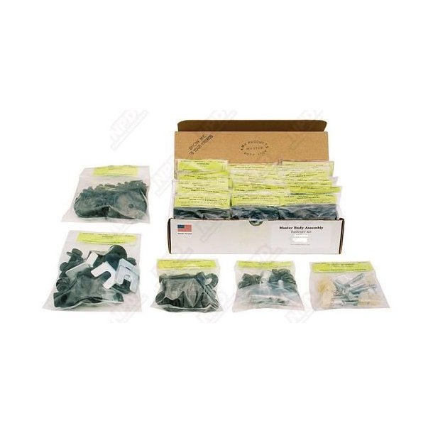 Bolt, skiver og skruest Camaro 1969, i alt 449 dele i sttet (69fb-rs c-mbk-69rs)