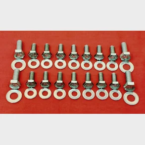 Bolts�t rustfri til bundkar Chevrolet S/B /Olds (RPC R0006) OIL PAN BOLTS KIT STAINLESS STEEL 