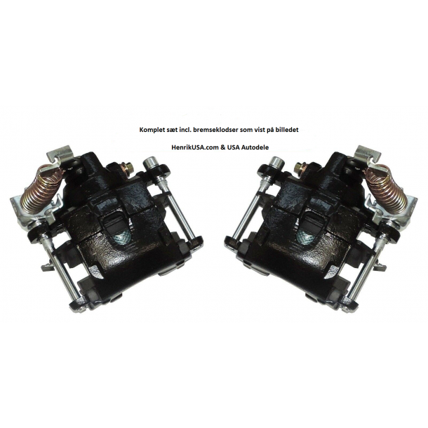 Bremsecaliper bag st med 2 stk. Cadillac, Buick, Chevrolet og Pontiac (DBK1012R/L) Brake caliper 