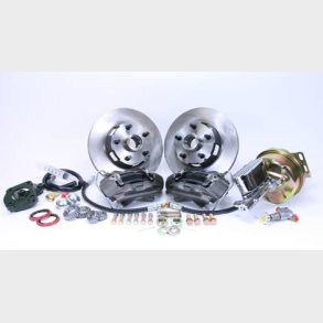 Bremsekonverteringss�t til skivebremser Ford Mustang 4 bolt 1964&frac12; til 1966