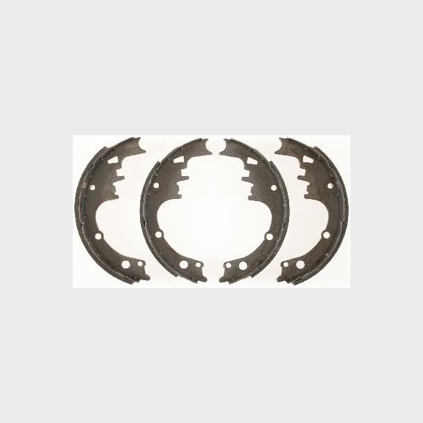 Bremsebakker bag (s�t til 2 hjul) GM dia. 9,5" x 2" (BX245 - 11102450 - AXS242 - Z242DR - NB242) 