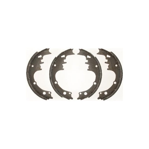 Bremsebakker bag (st til 2 hjul) GM dia. 9,5" x 2" (BX245 - 11102450 - AXS242 - Z242DR - NB242) 