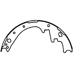 Bremsebakker bag (st til 2 hjul) Mopar dia. 11" x 2,5" (Bendix RS446 - AXS446 - Z446R)