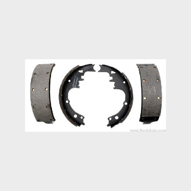 Bremsebakker bag (s�t til 2 hjul) GM dia. 9,5" x 2,5" (RS246 - 11102410 - 11002460 - 241PG - AXS246)