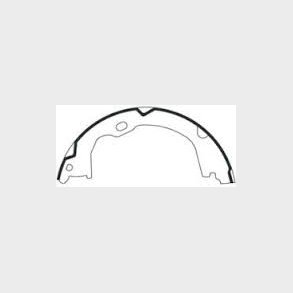 Bremsebakker parkering (s�t til 2 hjul) Jeep 2007 til 2016