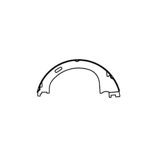 Bremsebakker parkering (st til 2 hjul) Ford &amp; Lincoln 1997 til 2010 (752 - 11007520 - AXS752)