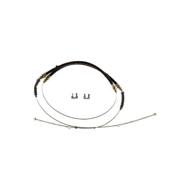 Bremsekabel bag Chevrolet Corvette 1965 til 1982 (TFA 55719 - AC Delco 18P14 - C92414)