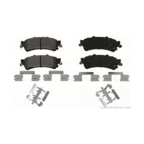 Bremseklodser bag (st til 2 hjul) Cadillac og Chevrolet 1999 til 2010 (MKD792 - 10207910)