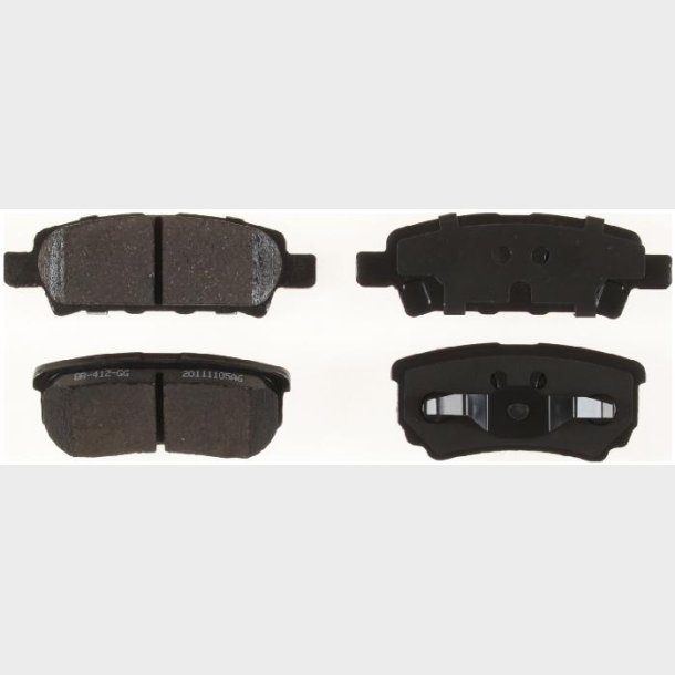 Bremseklodser bag (s�t til 2 hjul) Chrysler, Dodge og Jeep fra 2007 til 2013 (Bendix MRD1037)