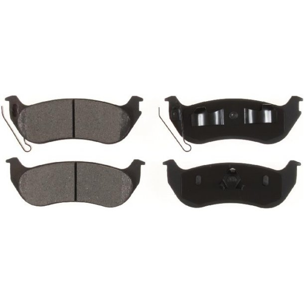 Bremseklodser bag (st til 2 hjul) Jeep Cherokee, Liberty &amp; Wrangler 2003 til 2007 (10209640)