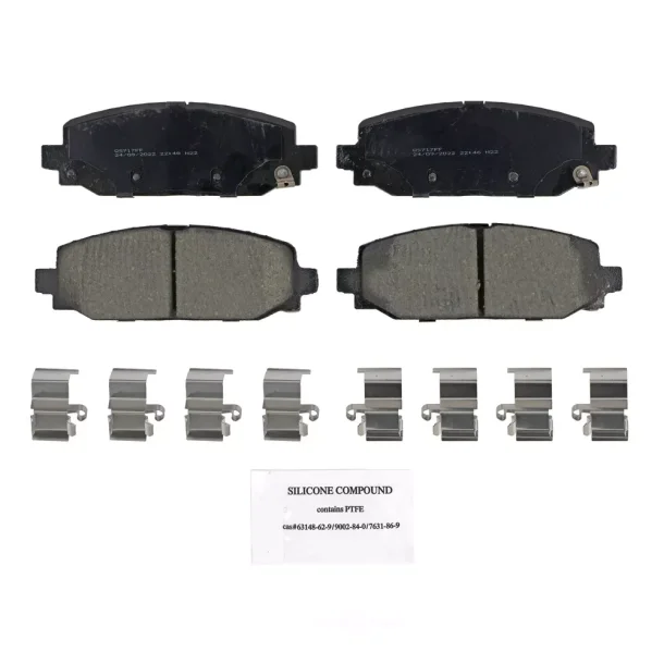 Bremseklodser bag (st til 2 hjul) til Jeep Wrangler fra rgang 2018 til 2020 (Z2186) Brake pad set