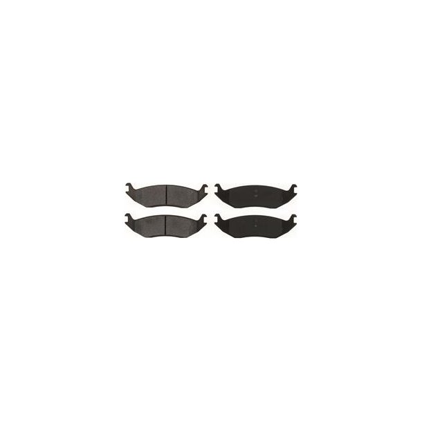 Bremseklodser for/bag (st til 2 hjul) Dodge Ram &amp; Durango 2003 til 2014 (ZX967A - PS967M)