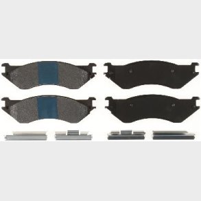 Bremseklodser for/bag (s�t til 2 hjul) Dodge og Ford 1997 til 2004 (Bendix MKD702 - PS702AM)