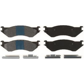 Bremseklodser for/bag (st til 2 hjul) Dodge og Ford 1997 til 2004 (Bendix MKD702 - PS702AM)