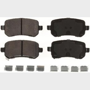 Bremseklodser bag (s�t til 2 hjul) Chrysler, Dodge & VW 2008 til 2013 (Bendix D1326 - AXMD1326)