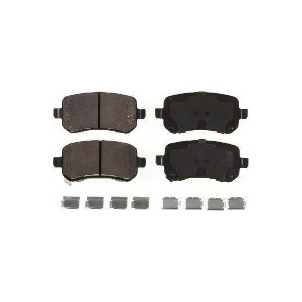 Bremseklodser bag (st til 2 hjul) Chrysler, Dodge &amp; VW 2008 til 2013 (Bendix D1326 - AXMD1326)