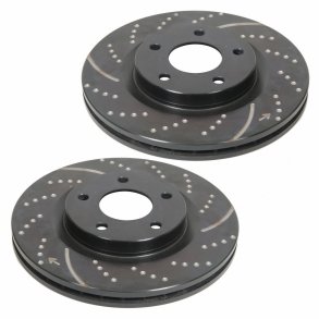Bremseskive st (2.stk)Performance for Chrysler & Dodge 2008 til 2016  (DG7442 EBC 3GD Sport Rotors)