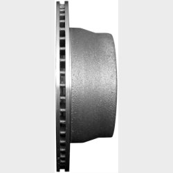 Bremseskive bag GM S/T10 1997 til 2005 (Bendix PRT5180 - AX55038 - BD125505E)