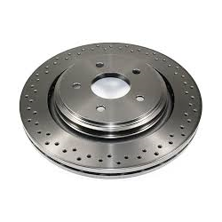 Bremseskive bag Chevrolet Corvette &amp; Cadillac XLR 2005 til 2012 (Bendix PRT5663 - AX900972)