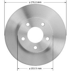 Bremseskive for Ford Mustang 1994 til 2004 (Bendix PRT1911 - 141911)