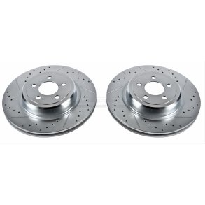 Bremseskive (st 2 stk) bag Mopar SRT 2005 til 2018 (Power Stop AR8775XPR) Extreme Performance Drill