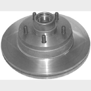 Bremseskive for Chevrolet Astro 2WD 1990 til 2002 (56152R - AX5578) Brake rotor front rwd