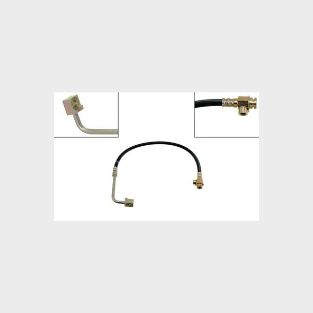 Bremseslange venstre for Ford Pick-up 4WD 1990 til 1994 (Brake hoses H38898)