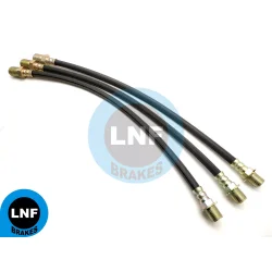 Bremseslange st (3 stk.) til Chrysler, Desoto, Dodge &amp; Plymouth fra rgang 1931 til 1933 Brake Hose