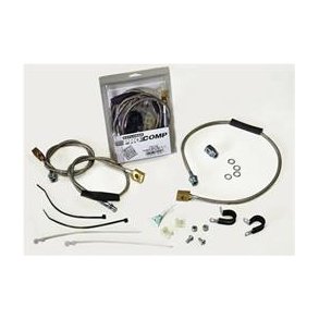 Bremseslange st i rustfri til C/K Pickup & Blazer 1988 til 2000 , Pro Comp Brake Hose Kits 7225