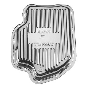 Bundkar gearkasse chrome GM TH400 (9762 - R9121 - G3884) Oil fluid pan