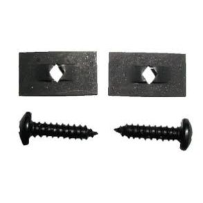 C2 1963-1967 Chevrolet Corvette Headlight Retract Switch Mount Screws & Nuts (TFAK1092)