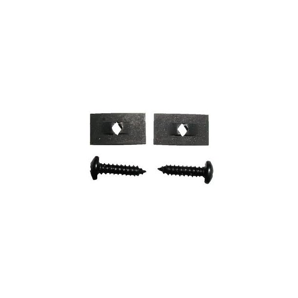 C2 1963-1967 Chevrolet Corvette Headlight Retract Switch Mount Screws &amp; Nuts (TFAK1092)