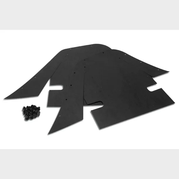 Inner dust shield left &amp; right set 1969-1982 Corvette (s�t til begge sidder)