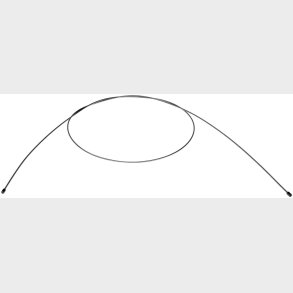 Bremsekabel for GM van 1973 til 1982 (Dorman C92474 - Bendix C1151)