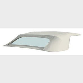 Convertible top hvid m/plastrude Cadillac 1965 til 1968 (OPGI CE14065)