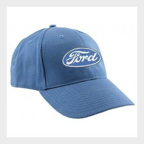 Cap Ford bl� med 'Ford' logo i hvid skrift (44-52849-1/64-52849-1) Baseball Cap Blue Ford Script