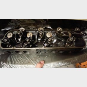 Topstykke renoveret Chevrolet 454/7,4 1973 til 1984 st�be nr. 336781/353049