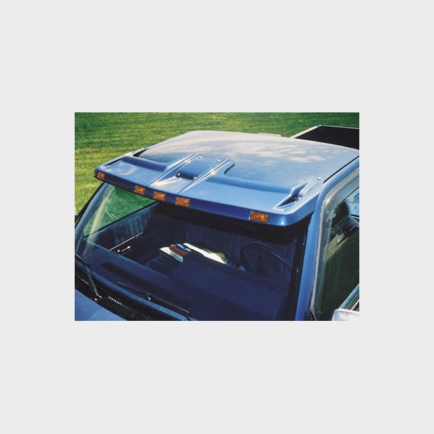 Ganster Cap/Skygge med lys til Chevrolet G10, G20 &amp; fra �rgang 1975-1995 Sportvisor Cab Visor 480114